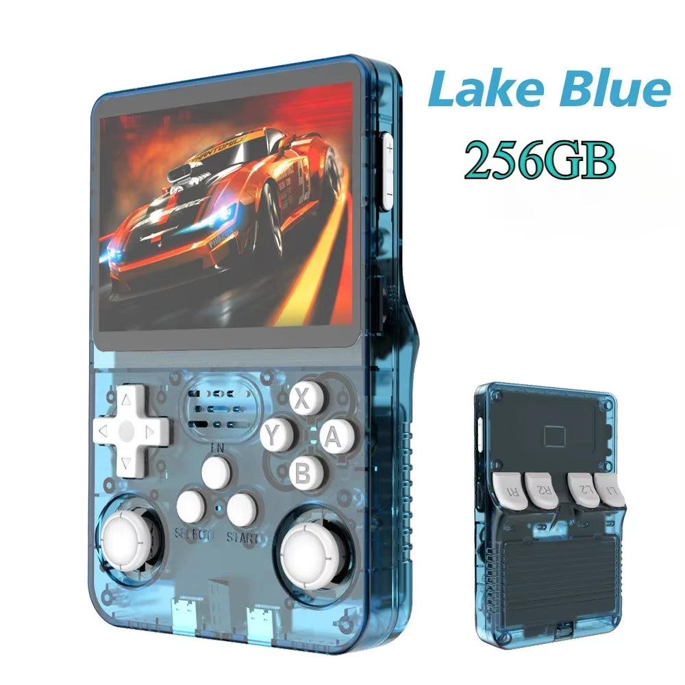 R36S Retro Handheld Game Console, 60000+ Preloaded Games, Open Source Linux, Portable Pocket Player, 64G/128G/256G, Best Gift