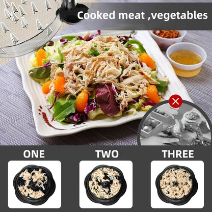 🏆 Desmenuzador de Carne Profesional – Pollo, Cerdo y Res sin Esfuerzo