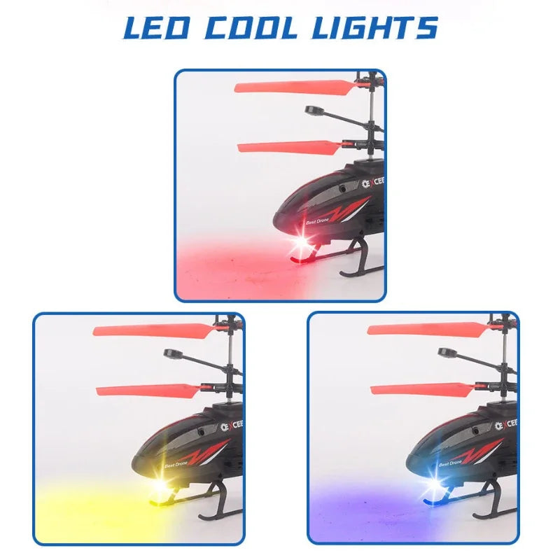 Mini Dron RC con Control de Muñeca y Luces LED