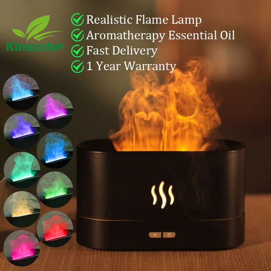 Difusor de Aceites Esenciales LED Humidificado